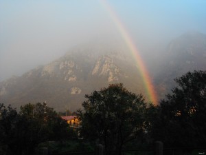 Dove nasce l'arcobaleno